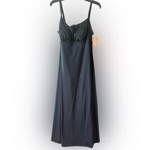 Elegant Black Maxi Dress Popilush NWT sexy corset bustier midi  little sleek